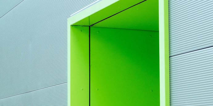 green door